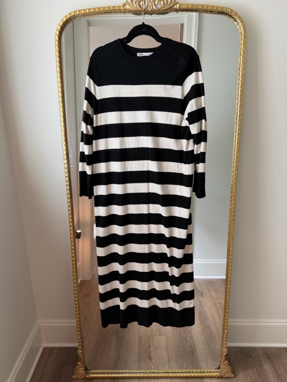 Zara Striped Knit Dress